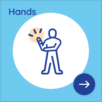 Hand service illustration