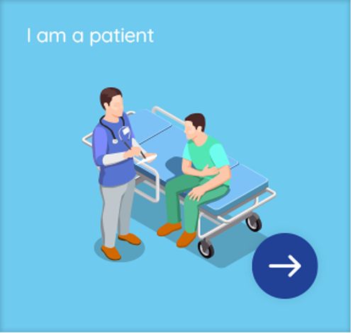 I am a patient illustration