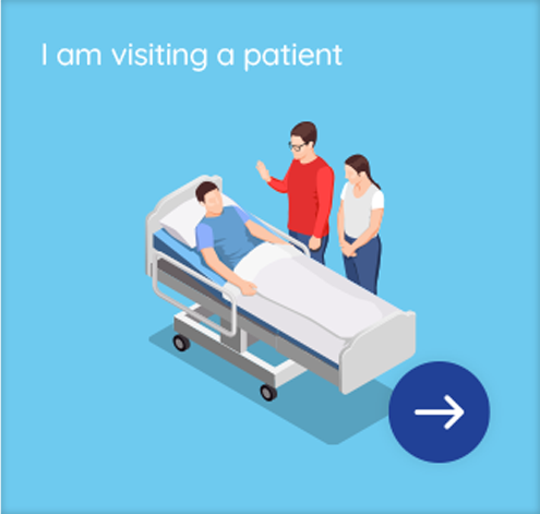 I am visiting a patient illustration